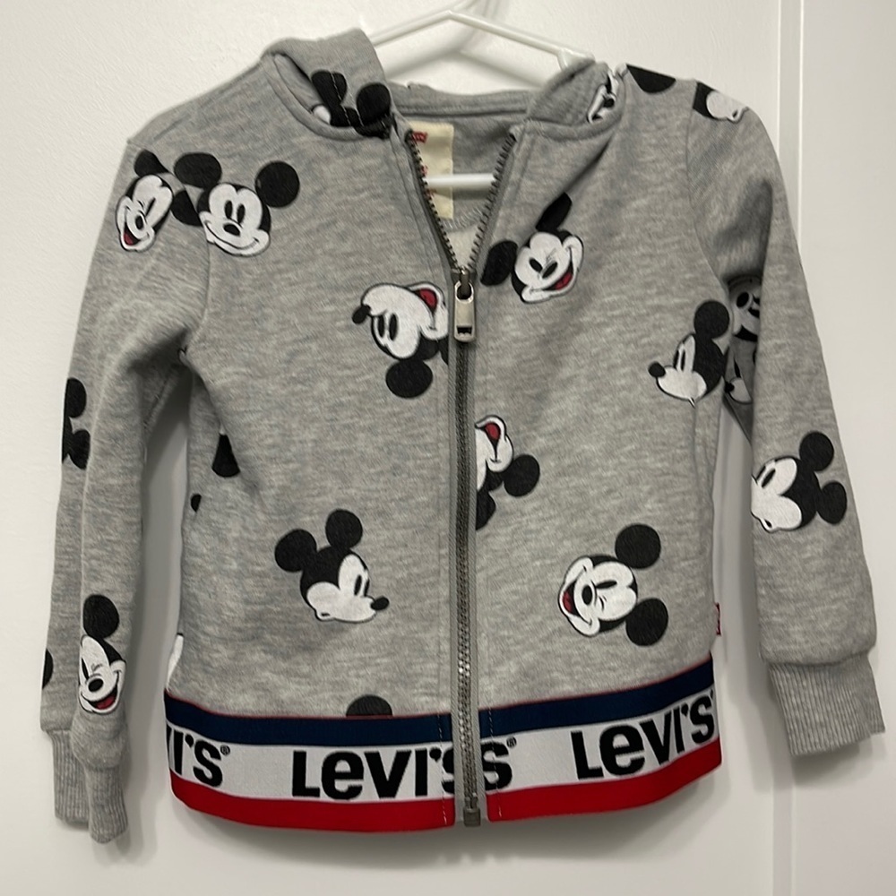 DISNEY Mickey Mouse Levi’s Kids sweatshirt Size 2 toddler